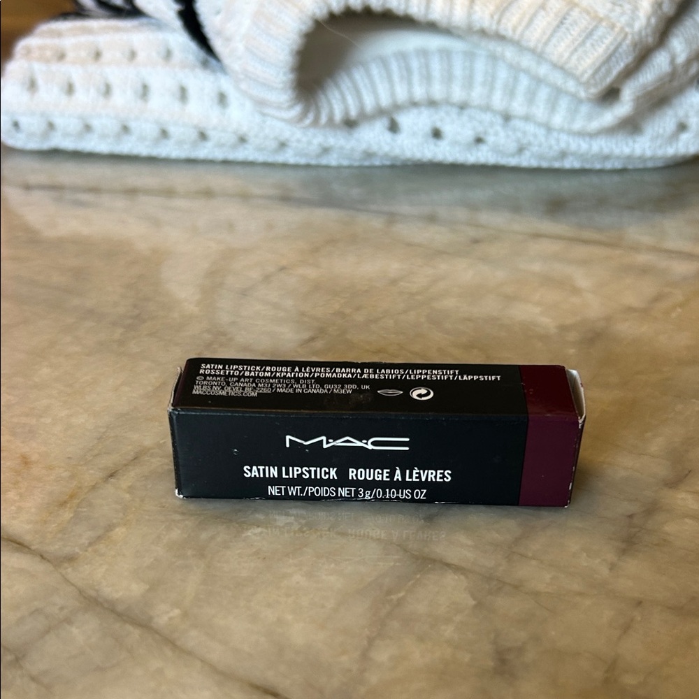 MAC Satin Lipstick in Rebel